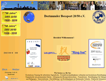 Tablet Screenshot of dbs2050.de